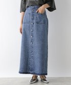 【レプシィム ローリーズファーム/LEPSIM LOWRYS FARM】のフロントボタンデニムスカート 人気、トレンドファッション・服の通販 founy(ファニー) ファッション Fashion レディースファッション WOMEN スカート Skirt デニムスカート Denim Skirts おすすめ Recommend シンプル Simple スニーカー Sneakers スリット Slit デニム Denim パッチ Patch フロント Front プリント Print ポケット Pocket ロング Long thumbnail インディゴリング82|ID: prp329100004099605 ipo3291000000028304238