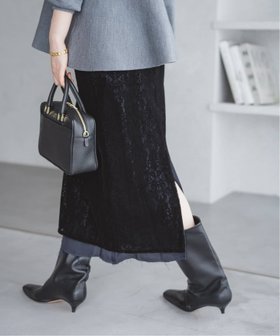 【イエナ/IENA】 JANE SMITH/ジェーンスミス FLOCKY LACE LAYERED SKIRT 24WSK-#614L人気、トレンドファッション・服の通販 founy(ファニー) ファッション Fashion レディースファッション WOMEN スカート Skirt インナー Inner 春 Spring コレクション Collection シンプル Simple スタイリッシュ Stylish スタンダード Standard フラット Flat プリント Print ミドル Middle リラックス Relax レース Race A/W・秋冬 Aw・Autumn/Winter・Fw・Fall-Winter S/S・春夏 Ss・Spring/Summer 夏 Summer |ID:prp329100004099611