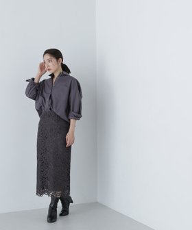 【ナチュラル ビューティー ベーシック/NATURAL BEAUTY BASIC】のケミカルレースタイトスカート 人気、トレンドファッション・服の通販 founy(ファニー) ファッション Fashion レディースファッション WOMEN スカート Skirt ケミカル Chemical ストレート Straight レース Race エレガント 上品 Elegant |ID:prp329100004099673