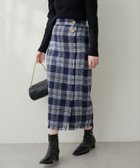 【ナチュラルクチュール/natural couture】のラップ風フリンジチェックタイトスカート 人気、トレンドファッション・服の通販 founy(ファニー) ファッション Fashion レディースファッション WOMEN スカート Skirt 2024年 2024 2024-2025秋冬・A/W Aw/Autumn/Winter/Fw/Fall/2024-2025 おすすめ Recommend フリンジ Fringe フロント Front ポケット Pocket ラップ Wrap thumbnail ネイビー|ID: prp329100004099932 ipo3291000000029325014