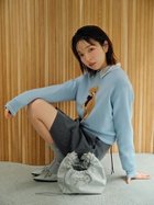 【リリーブラウン/Lily Brown】の【WEB限定カラー】Lily Bearリボンニットプルオーバー 人気、トレンドファッション・服の通販 founy(ファニー) ファッション Fashion レディースファッション WOMEN トップス・カットソー Tops/Tshirt ニット Knit Tops プルオーバー Pullover thumbnail LBLU[081]|ID: prp329100004100197 ipo3291000000028416418