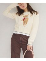 【リリーブラウン/Lily Brown】の【WEB限定カラー】Lily Bearリボンニットプルオーバー 人気、トレンドファッション・服の通販 founy(ファニー) ファッション Fashion レディースファッション WOMEN トップス・カットソー Tops/Tshirt ニット Knit Tops プルオーバー Pullover |ID:prp329100004100197