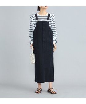 【コーエン/COEN】 PENNEYS(ぺニーズ)別注カツラギジャンパースカート人気、トレンドファッション・服の通販 founy(ファニー) ファッション Fashion レディースファッション WOMEN スカート Skirt ストレート Straight スリット Slit ポケット Pocket マキシ Maxi ループ Loop 別注 Special Order |ID:prp329100004100222