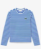 【ラコステ/LACOSTE】のベーシックボーダーTシャツ 人気、トレンドファッション・服の通販 founy(ファニー) ファッション Fashion レディースファッション WOMEN トップス・カットソー Tops/Tshirt シャツ/ブラウス Shirts/Blouses ロング / Tシャツ T-Shirts エレガント 上品 Elegant ジャージ Jersey スリーブ Sleeve ベーシック Basic ボーダー Border ロング Long thumbnail ブルー|ID: prp329100004100444 ipo3291000000028899153