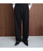 【その他のブランド/Other】のポンチ カーブ パンツ evernavy エバーネイビー 人気、トレンドファッション・服の通販 founy(ファニー) ファッション Fashion レディースファッション WOMEN パンツ Pants とろみ Thickness なめらか Smooth ストレッチ Stretch フロント Front ボトム Bottom ポケット Pocket ワイド Wide 人気 Popularity 切替 Switching 楽ちん Easy thumbnail ブラック|ID: prp329100004100605 ipo3291000000028793914