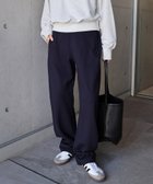 【その他のブランド/Other】のポンチ カーブ パンツ evernavy エバーネイビー 人気、トレンドファッション・服の通販 founy(ファニー) ファッション Fashion レディースファッション WOMEN パンツ Pants とろみ Thickness なめらか Smooth ストレッチ Stretch フロント Front ボトム Bottom ポケット Pocket ワイド Wide 人気 Popularity 切替 Switching 楽ちん Easy thumbnail ネイビー|ID: prp329100004100605 ipo3291000000028793918