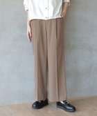 【グローバルワーク/GLOBAL WORK】のウツクシルエットワイドパンツ/114978 人気、トレンドファッション・服の通販 founy(ファニー) ファッション Fashion レディースファッション WOMEN パンツ Pants ショート Short ジャケット Jacket ストライプ Stripe ストレッチ Stretch センター Center フロント Front ワイド Wide thumbnail モカ54|ID: prp329100004100607 ipo3291000000028517113