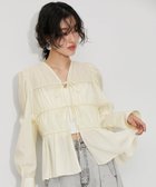 【アダム エ ロペ/ADAM ET ROPE'】の【再入荷・サステナブル・WEB限定色】ウエストシェイプギャザーシャツ 人気、トレンドファッション・服の通販 founy(ファニー) ファッション Fashion レディースファッション WOMEN トップス・カットソー Tops/Tshirt シャツ/ブラウス Shirts/Blouses ギャザー Gather スリーブ Sleeve バランス Balance フロント Front リボン Ribbon A/W・秋冬 Aw・Autumn/Winter・Fw・Fall-Winter 再入荷 Restock/Back In Stock/Re Arrival エレガント 上品 Elegant 2025年 2025 thumbnail キナリ(16)|ID: prp329100004100798 ipo3291000000028866820