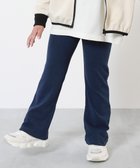 【デビロック/devirock / KIDS】のウルトラストレッチ セミフレアパンツ(やわらかタッチ) ロングパンツ 25SS デニム風ネイビー|ID: prp329100004100842 ipo3291000000031936965