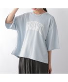 【グローバルワーク/GLOBAL WORK】の乾きやすいプリント7分袖/115476 ペールサックス*カレッジ81|ID:prp329100004100950