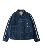 【サブサエティ/Subciety / MEN】のFRINGE DENIM JKT 人気、トレンドファッション・服の通販 founy(ファニー) ファッション Fashion メンズファッション MEN ジャケット Jacket セットアップ Set Up デニム Denim パッチ Patch フリンジ Fringe フロント Front ポケット Pocket 再入荷 Restock/Back In Stock/Re Arrival thumbnail INDIGO ONEWASH|ID: prp329100004100987 ipo3291000000028608045