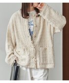 【フリークスストア/FREAK'S STORE】のジャガード ニット 金ボタン カーデ【限定展開】 24AW ナチュラル|ID: prp329100004101026 ipo3291000000029184642