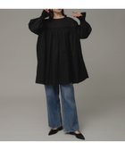 【サニーレーベル/Sonny Label / URBAN RESEARCH】のコットンギャザーチュニック 人気、トレンドファッション・服の通販 founy(ファニー) ファッション Fashion レディースファッション WOMEN トップス・カットソー Tops/Tshirt 2024年 2024 2024-2025秋冬・A/W Aw/Autumn/Winter/Fw/Fall/2024-2025 A/W・秋冬 Aw・Autumn/Winter・Fw・Fall-Winter 冬 Winter ギャザー Gather チュニック Tunic ロング Long 夏 Summer 長袖 Long Sleeve thumbnail ブラック|ID: prp329100004101293 ipo3291000000027851465