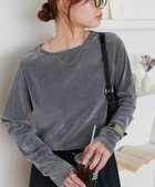 【ディスコート/Discoat】の【ベストセラー】フロッキーメッシュロングスリーブ《WEB限定カラーあり》 ライトグレー|ID: prp329100004101780 ipo3291000000031957943