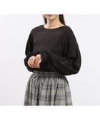 【その他のブランド/Other】のコットンタックパフスリーブTシャツ/118565 人気、トレンドファッション・服の通販 founy(ファニー) ファッション Fashion レディースファッション WOMEN トップス・カットソー Tops/Tshirt シャツ/ブラウス Shirts/Blouses ロング / Tシャツ T-Shirts おすすめ Recommend インナー Inner スリーブ Sleeve ワイド Wide thumbnail ブラック09|ID: prp329100004101941 ipo3291000000028756905