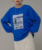 【サニーレーベル/Sonny Label / URBAN RESEARCH】のフォトプリントロングTシャツ 人気、トレンドファッション・服の通販 founy(ファニー) ファッション Fashion レディースファッション WOMEN トップス・カットソー Tops/Tshirt シャツ/ブラウス Shirts/Blouses ロング / Tシャツ T-Shirts 2024年 2024 2024-2025秋冬・A/W Aw/Autumn/Winter/Fw/Fall/2024-2025 A/W・秋冬 Aw・Autumn/Winter・Fw・Fall-Winter 冬 Winter おすすめ Recommend インナー Inner スリーブ Sleeve デニム Denim プリント Print レース Race ロング Long 羽織 Haori thumbnail ブルー|ID: prp329100004102010 ipo3291000000028568403