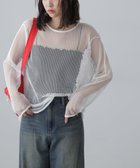 【フリーズマート/FREE'S MART】のメッシュロングTシャツ 人気、トレンドファッション・服の通販 founy(ファニー) ファッション Fashion レディースファッション WOMEN トップス・カットソー Tops/Tshirt シャツ/ブラウス Shirts/Blouses ロング / Tシャツ T-Shirts キャミソール Camisole シアー Sheer タンク Tank トレンド Trend メッシュ Mesh ロング Long thumbnail ホワイト|ID: prp329100004102091 ipo3291000000027869751