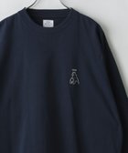 【コーエン/COEN】の【WEB限定】RYO KANEYASU * コーエンベアプリントロングスリーブTシャツ 人気、トレンドファッション・服の通販 founy(ファニー) ファッション Fashion レディースファッション WOMEN トップス・カットソー Tops/Tshirt シャツ/ブラウス Shirts/Blouses ロング / Tシャツ T-Shirts イラスト Illustration 雑誌 Magazine 人気 Popularity 長袖 Long Sleeve プリント Print 無地 Plain Color リラックス Relax ワンポイント One Point おすすめ Recommend thumbnail NAVY|ID: prp329100004102119 ipo3291000000028632919