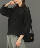 【アーバンリサーチ ロッソ/URBAN RESEARCH ROSSO】のチンツシアーギャザーブラウス BLACK|ID: prp329100004102123 ipo3291000000029058394