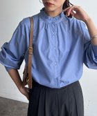 【シェトワ/Chez toi】のネックフリルブラウス 人気、トレンドファッション・服の通販 founy(ファニー) ファッション Fashion レディースファッション WOMEN トップス・カットソー Tops/Tshirt シャツ/ブラウス Shirts/Blouses インナー Inner カーディガン Cardigan シンプル Simple ジャケット Jacket スウェット Sweat ストライプ Stripe デニム Denim フリル Frills 無地 Plain Color リラックス Relax プチプライス・低価格 Affordable おすすめ Recommend thumbnail サックスブルー|ID: prp329100004102285 ipo3291000000028739180