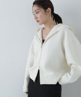 【ナチュラル ビューティー ベーシック/NATURAL BEAUTY BASIC】のダンボールシリーズ フーディーフォルムブルゾン 24AW 人気、トレンドファッション・服の通販 founy(ファニー) ファッション Fashion レディースファッション WOMEN アウター Coat Outerwear ブルゾン Blouson/Jackets 2024年 2024 2024-2025秋冬・A/W Aw/Autumn/Winter/Fw/Fall/2024-2025 おすすめ Recommend ジャケット Jacket パーカー Hoodie フォルム Form ミドル Middle エレガント 上品 Elegant |ID:prp329100004102365