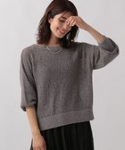 【エルーラ/Elura】の透かし編みゆるニット/133662 人気、トレンドファッション・服の通販 founy(ファニー) ファッション Fashion レディースファッション WOMEN トップス・カットソー Tops/Tshirt ニット Knit Tops サマー Summer シアー Sheer シンプル Simple バランス Balance ボトム Bottom ミックス Mix thumbnail チャコール18|ID: prp329100004102377 ipo3291000000028649395