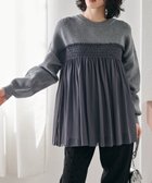 【ラナン/Ranan】のMTLビスチェ風チュールドッキングニット 人気、トレンドファッション・服の通販 founy(ファニー) ファッション Fashion レディースファッション WOMEN トップス・カットソー Tops/Tshirt ニット Knit Tops ビスチェ Bustier 春 Spring 秋 Autumn/Fall シンプル Simple スリーブ Sleeve とろみ Thickness チュール Tulle ドッキング Docking ビスチェ Bustier ボトム Bottom ポケット Pocket ミドル Middle エレガント 上品 Elegant thumbnail グレー|ID: prp329100004102475 ipo3291000000028774006