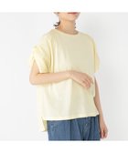 【スタディオ クリップ/studio CLIP】の布帛ツイスト袖Tシャツ 人気、トレンドファッション・服の通販 founy(ファニー) ファッション Fashion レディースファッション WOMEN トップス・カットソー Tops/Tshirt シャツ/ブラウス Shirts/Blouses ロング / Tシャツ T-Shirts キャミワンピース Cami Dress サッカー Soccer サロペット Overalls スリーブ Sleeve ツイスト Twist ドッキング Docking ベーシック Basic ボトム Bottom 夏 Summer thumbnail イエロー60|ID: prp329100004103443 ipo3291000000028534808