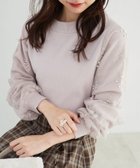 【マジェスティック レゴン/MAJESTIC LEGON】のパールチュールスリーブニット 人気、トレンドファッション・服の通販 founy(ファニー) ファッション Fashion レディースファッション WOMEN トップス・カットソー Tops/Tshirt ニット Knit Tops おすすめ Recommend コンパクト Compact シアー Sheer シンプル Simple ダウン Down チュール Tulle パール Pearl フィット Fit フェミニン Feminine ボトム Bottom 再入荷 Restock/Back In Stock/Re Arrival thumbnail ピンク|ID: prp329100004103513 ipo3291000000028791159