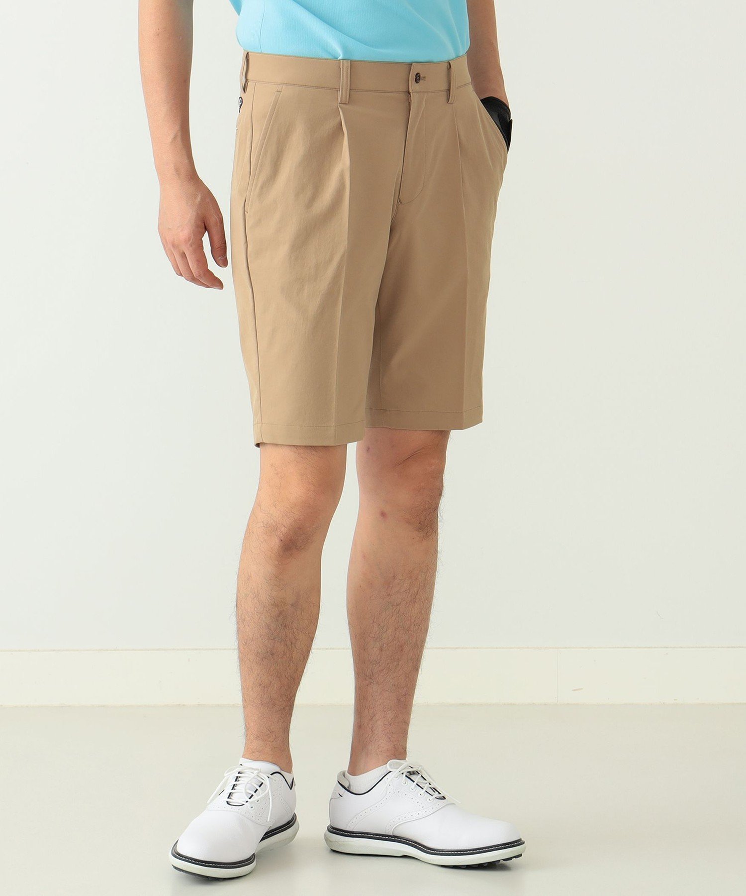 【その他のブランド/Other】の【8/8再値下げ】BEAMS GOLF PURPLE LABEL / 撥水 プリーツ ショートパンツ 人気、トレンドファッション・服の通販 founy(ファニー) 　ファッション　Fashion　メンズファッション　MEN　ボトムス　Bottoms/Men　ハーフ / ショートパンツ　Short Pants　ゴルフ　Golf　S/S・春夏　Ss・Spring/Summer　カッティング　Cutting　ショート　Short　スタイリッシュ　Stylish　ストレッチ　Stretch　スリム　Slim　プリーツ　Pleats　ベーシック　Basic　エレガント 上品　Elegant　夏　Summer　春　Spring　 other-1|ID: prp329100004104734 ipo3291000000028565905