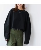 【ジャーナルスタンダード レリューム/JOURNAL STANDARD relume】の《追加》ポンチクロップドプルオーバー 人気、トレンドファッション・服の通販 founy(ファニー) ファッション Fashion レディースファッション WOMEN トップス・カットソー Tops/Tshirt プルオーバー Pullover 2024年 2024 2024-2025秋冬・A/W Aw/Autumn/Winter/Fw/Fall/2024-2025 thumbnail ブラック|ID: prp329100004105083 ipo3291000000028458615