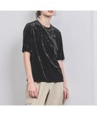 【ユナイテッドアローズ/UNITED ARROWS】のクラッシュ ベロア Tシャツ BLACK|ID: prp329100004105131 ipo3291000000028888985