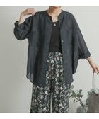 【アーバンリサーチ ドアーズ/URBAN RESEARCH DOORS】のシアーバンドカラーシャツ 人気、トレンドファッション・服の通販 founy(ファニー) ファッション Fashion レディースファッション WOMEN トップス・カットソー Tops/Tshirt シャツ/ブラウス Shirts/Blouses 2024年 2024 2024-2025秋冬・A/W Aw/Autumn/Winter/Fw/Fall/2024-2025 A/W・秋冬 Aw・Autumn/Winter・Fw・Fall-Winter 冬 Winter シアー Sheer タンク Tank デニム Denim バランス Balance ベーシック Basic ルーズ Loose 秋 Autumn/Fall thumbnail NAVY|ID: prp329100004105200 ipo3291000000028300172