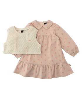 【モイモルン/moimoln / KIDS】の【2点セット】エラベスト ワンピース 人気、トレンドファッション・服の通販 founy(ファニー) ファッション Fashion キッズファッション KIDS ワンピース Dress/Kids コーデュロイ Corduroy ベスト Vest |ID:prp329100004105220