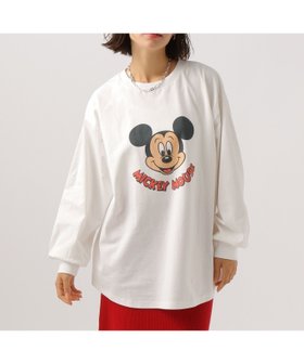 【ベイフロー/BAYFLOW】の【Disney(ディズニー)ミッキー ミニー】ロンT 人気、トレンドファッション・服の通販 founy(ファニー) ファッション Fashion レディースファッション WOMEN トップス・カットソー Tops/Tshirt ロング / Tシャツ T-Shirts A/W・秋冬 Aw・Autumn/Winter・Fw・Fall-Winter おすすめ Recommend インナー Inner カーディガン Cardigan バランス Balance プリント Print モチーフ Motif ラウンド Round 羽織 Haori |ID:prp329100004105235