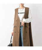 【グローバルワーク/GLOBAL WORK】のVネックジレジャンスカ/135076 人気、トレンドファッション・服の通販 founy(ファニー) ファッション Fashion レディースファッション WOMEN アウター Coat Outerwear トップス・カットソー Tops/Tshirt ベスト/ジレ Gilets/Vests Vネック V-Neck ダブル Double デニム Denim マニッシュ Mannish ワイド Wide 夏 Summer thumbnail キャメル53|ID: prp329100004105558 ipo3291000000028552220