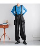 【ローリーズファーム/LOWRYS FARM】のウエストフリルサロペット 人気、トレンドファッション・服の通販 founy(ファニー) ファッション Fashion レディースファッション WOMEN ワンピース Dress サロペット Salopette A/W・秋冬 Aw・Autumn/Winter・Fw・Fall-Winter インナー Inner フリル Frills ポケット Pocket thumbnail ブラック09|ID: prp329100004106704 ipo3291000000028511875