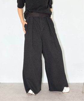 【シティーショップ/CITYSHOP】のO WIDE デニムパンツ 人気、トレンドファッション・服の通販 founy(ファニー) ファッション Fashion レディースファッション WOMEN パンツ Pants デニムパンツ Denim Pants 2024年 2024 2024-2025秋冬・A/W Aw/Autumn/Winter/Fw/Fall/2024-2025 サークル Circle シンプル Simple デニム Denim ワイド Wide |ID:prp329100004106949