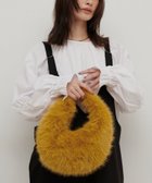 【その他のブランド/Other】のオーバルファーバッグ 人気、トレンドファッション・服の通販 founy(ファニー) ファッション Fashion レディースファッション WOMEN バッグ Bag 2024年 2024 2024-2025秋冬・A/W Aw/Autumn/Winter/Fw/Fall/2024-2025 シンプル Simple ハンドバッグ Handbag リラックス Relax 秋 Autumn/Fall thumbnail イエロー|ID: prp329100004107383 ipo3291000000028736144