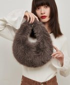 【その他のブランド/Other】のオーバルファーバッグ 人気、トレンドファッション・服の通販 founy(ファニー) ファッション Fashion レディースファッション WOMEN バッグ Bag 2024年 2024 2024-2025秋冬・A/W Aw/Autumn/Winter/Fw/Fall/2024-2025 シンプル Simple ハンドバッグ Handbag リラックス Relax 秋 Autumn/Fall thumbnail グレー|ID: prp329100004107383 ipo3291000000028736147