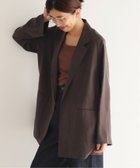 【イエナ/IENA】のLIENシルクボタンレスジャケット 人気、トレンドファッション・服の通販 founy(ファニー) ファッション Fashion レディースファッション WOMEN アウター Coat Outerwear ジャケット Jackets 2024年 2024 2024-2025秋冬・A/W Aw/Autumn/Winter/Fw/Fall/2024-2025 シルク Silk シンプル Simple ジャケット Jacket ダウン Down フロント Front リラックス Relax エレガント 上品 Elegant ビジネス 仕事 通勤 Business 春 Spring 長袖 Long Sleeve thumbnail ブラウン|ID: prp329100004107502 ipo3291000000028478795