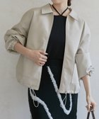 【ゼヴォン/Thevon】の合皮ステンカラードロストブルゾン 人気、トレンドファッション・服の通販 founy(ファニー) ファッション Fashion レディースファッション WOMEN アウター Coat Outerwear ブルゾン Blouson/Jackets 2024年 2024 2024-2025秋冬・A/W Aw/Autumn/Winter/Fw/Fall/2024-2025 A/W・秋冬 Aw・Autumn/Winter・Fw・Fall-Winter カットソー Cut And Sew スウェット Sweat スラックス Slacks デニム Denim トレーナー Trainer フレア Flare ブルゾン Blouson 人気 Popularity 定番 Standard 春 Spring 秋 Autumn/Fall thumbnail アイボリー|ID: prp329100004107519 ipo3291000000028661569