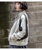 【ニコアンド/niko and】の配色スタンドトラックブルゾン 人気、トレンドファッション・服の通販 founy(ファニー) ファッション Fashion レディースファッション WOMEN アウター Coat Outerwear ブルゾン Blouson/Jackets おすすめ Recommend ダブル Double トレンド Trend ブルゾン Blouson ロング Long 秋 Autumn/Fall thumbnail アイボリー52|ID: prp329100004107577 ipo3291000000027942141