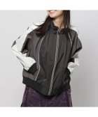 【ニコアンド/niko and】の配色スタンドトラックブルゾン 人気、トレンドファッション・服の通販 founy(ファニー) ファッション Fashion レディースファッション WOMEN アウター Coat Outerwear ブルゾン Blouson/Jackets おすすめ Recommend ダブル Double トレンド Trend ブルゾン Blouson ロング Long 秋 Autumn/Fall thumbnail チャコール18|ID: prp329100004107577 ipo3291000000027942143