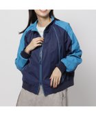 【ニコアンド/niko and】の配色スタンドトラックブルゾン 人気、トレンドファッション・服の通販 founy(ファニー) ファッション Fashion レディースファッション WOMEN アウター Coat Outerwear ブルゾン Blouson/Jackets おすすめ Recommend ダブル Double トレンド Trend ブルゾン Blouson ロング Long 秋 Autumn/Fall thumbnail ブルー80|ID: prp329100004107577 ipo3291000000027942144