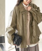 【フリークスストア/FREAK'S STORE】のフェイクレザーブルゾン 24AW 人気、トレンドファッション・服の通販 founy(ファニー) ファッション Fashion レディースファッション WOMEN アウター Coat Outerwear ブルゾン Blouson/Jackets 2024年 2024 2024-2025秋冬・A/W Aw/Autumn/Winter/Fw/Fall/2024-2025 A/W・秋冬 Aw・Autumn/Winter・Fw・Fall-Winter 冬 Winter thumbnail オリーブ|ID: prp329100004107590 ipo3291000000029068372