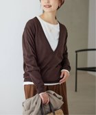 【スローブ イエナ/SLOBE IENA】のウォッシャブルプレーンVネックニット 人気、トレンドファッション・服の通販 founy(ファニー) ファッション Fashion レディースファッション WOMEN トップス・カットソー Tops/Tshirt ニット Knit Tops Vネック V-Neck 2024年 2024 2024-2025秋冬・A/W Aw/Autumn/Winter/Fw/Fall/2024-2025 おすすめ Recommend インナー Inner タンク Tank thumbnail ブラウン|ID: prp329100004107690 ipo3291000000028755233