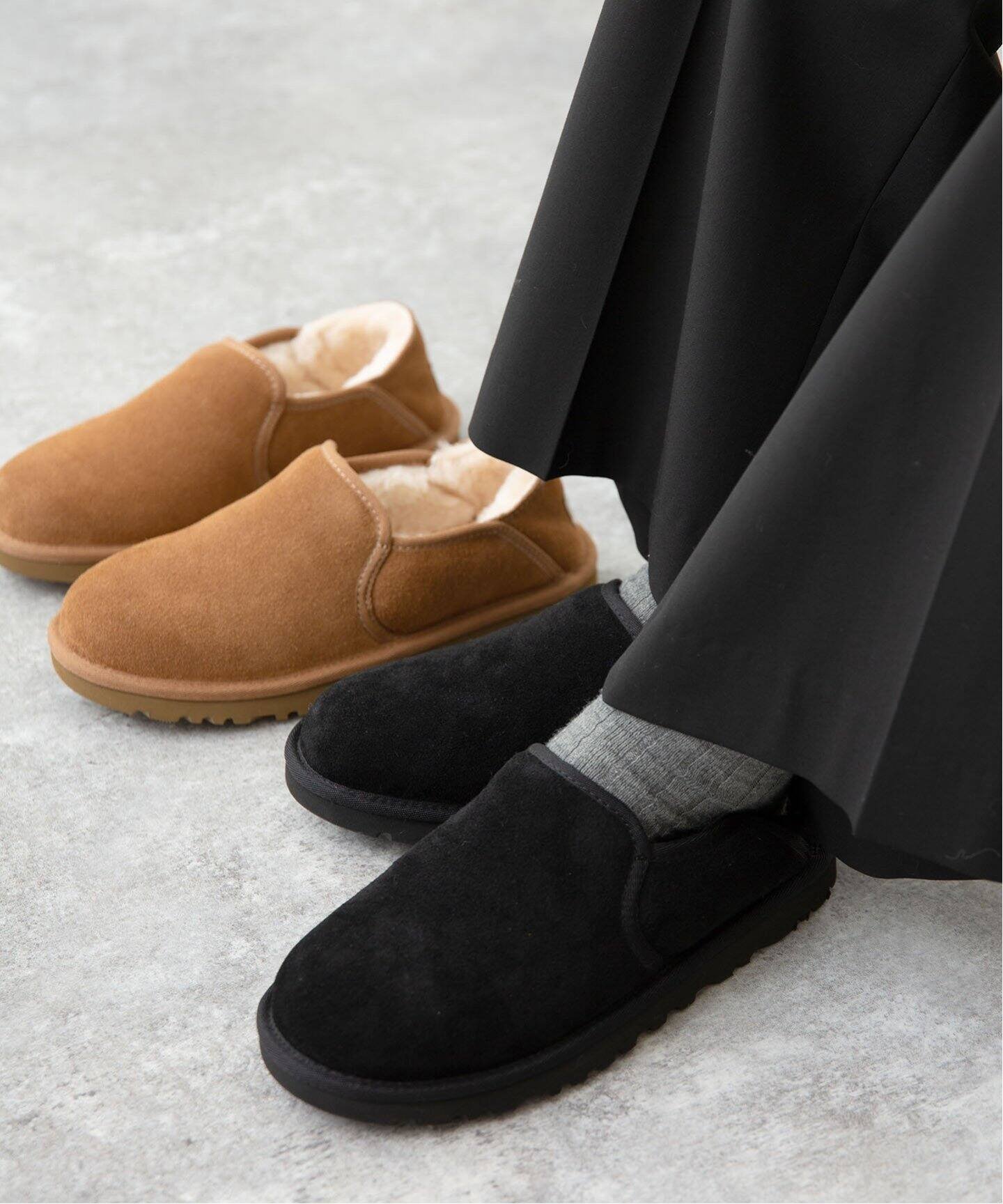 【スローブ イエナ/SLOBE IENA】の《追加》UGG/アグ M KENTON 3010-BLK/CHE 人気、トレンドファッション・服の通販 founy(ファニー) 　ファッション　Fashion　レディースファッション　WOMEN　 other-1|ID: prp329100004107696 ipo3291000000028886145