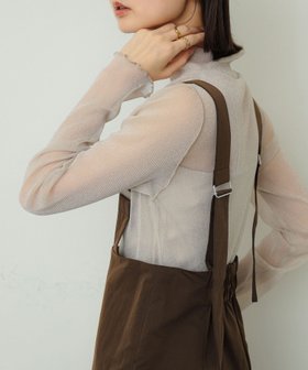 【センスオブプレイス/SENSE OF PLACE by URBAN RESEARCH】のラメシアーハイネックトップ 人気、トレンドファッション・服の通販 founy(ファニー) ファッション Fashion レディースファッション WOMEN 2024年 2024 2024-2025秋冬・A/W Aw/Autumn/Winter/Fw/Fall/2024-2025 A/W・秋冬 Aw・Autumn/Winter・Fw・Fall-Winter 冬 Winter インナー Inner コンパクト Compact シンプル Simple スウェット Sweat ハイネック High Neck フィット Fit ベスト Vest 人気 Popularity |ID:prp329100004107999