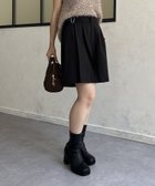 【ゼヴォン/Thevon】のアシメタックサイドベルトショートパンツ 人気、トレンドファッション・服の通販 founy(ファニー) ファッション Fashion レディースファッション WOMEN パンツ Pants ハーフ / ショートパンツ Short Pants ベルト Belts 2024年 2024 2024-2025秋冬・A/W Aw/Autumn/Winter/Fw/Fall/2024-2025 アシンメトリー Asymmetry サンダル Sandals ショート Short スニーカー Sneakers トレンド Trend プリーツ Pleats 夏 Summer 楽ちん Easy 秋 Autumn/Fall thumbnail ブラック|ID: prp329100004108189 ipo3291000000028938200